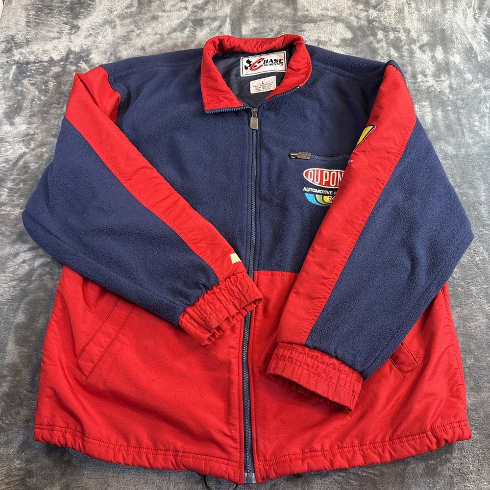 Vintage Chase Authentics Jacket Men's L Jeff Gordon 24 Nascar Racing Dupont